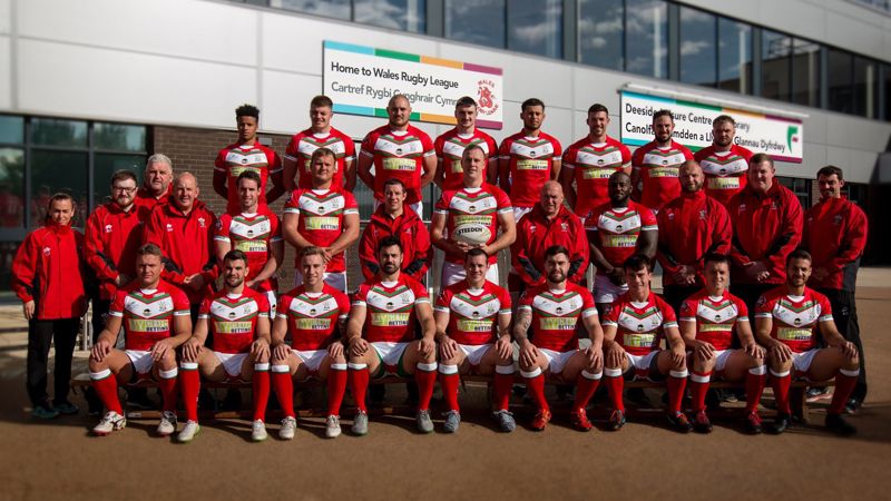 Welsh Squad Wales Rugby League World Cup