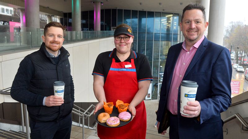 Greggs opens in Cardiff University's Centre for Student Life in a unit acquired by Cooke & Arkwright
