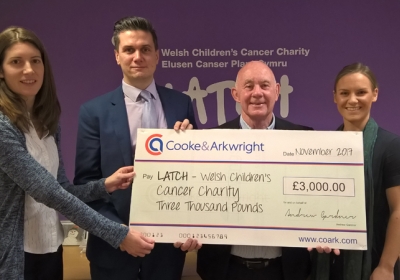 £3,000 raised for LATCH 