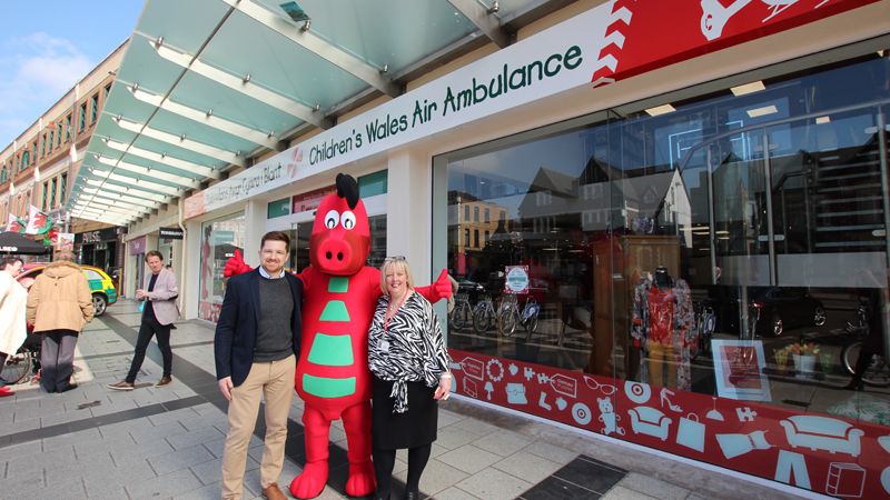 Childrens Wales Air Ambulance shop lands in Cardiff, Cooke & Arkwright
