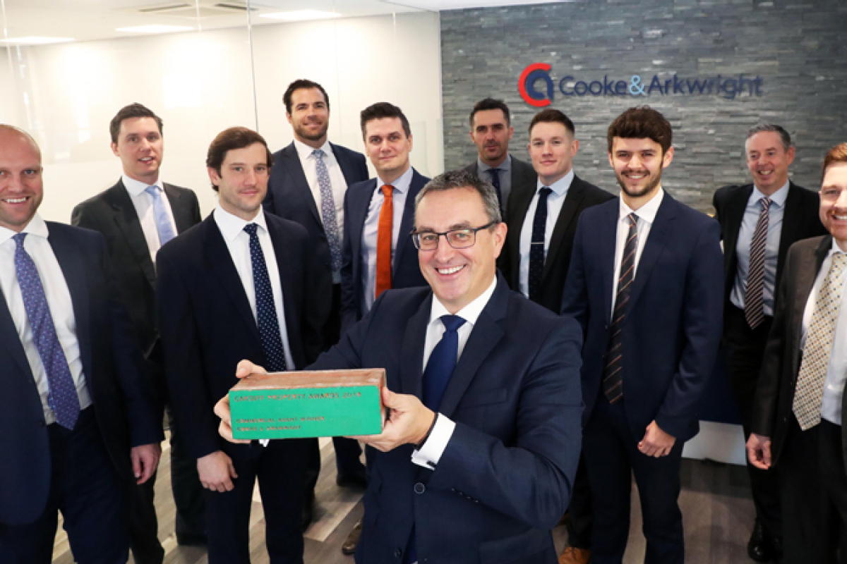 Cooke & Arkwright Commercial Agent of the Year 2019
