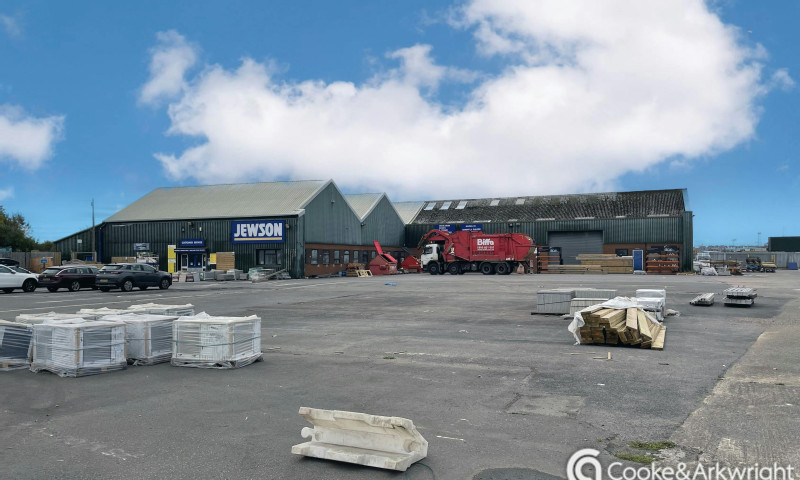 Former Jewsons Cival, Wimbourne Buildings, Atlantic Way, Y Barri