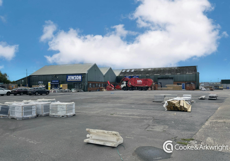 Former Jewsons Cival, Wimbourne Buildings, Atlantic Way, Y Barri