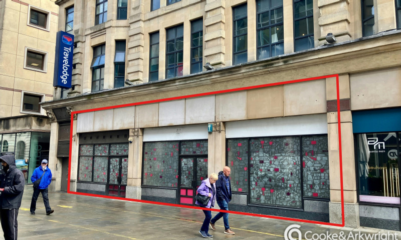 Former WH Unit, Principality Buildings, The Friary, Cardiff