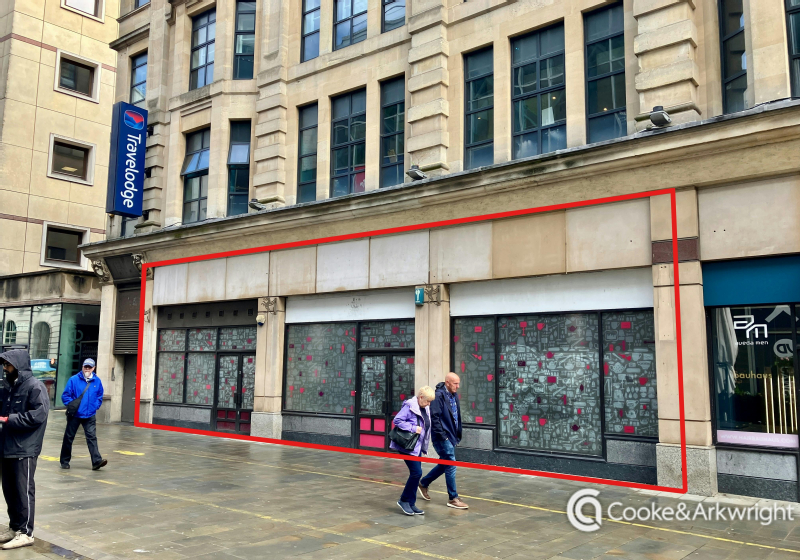Former WH Unit, Principality Buildings, The Friary, Cardiff