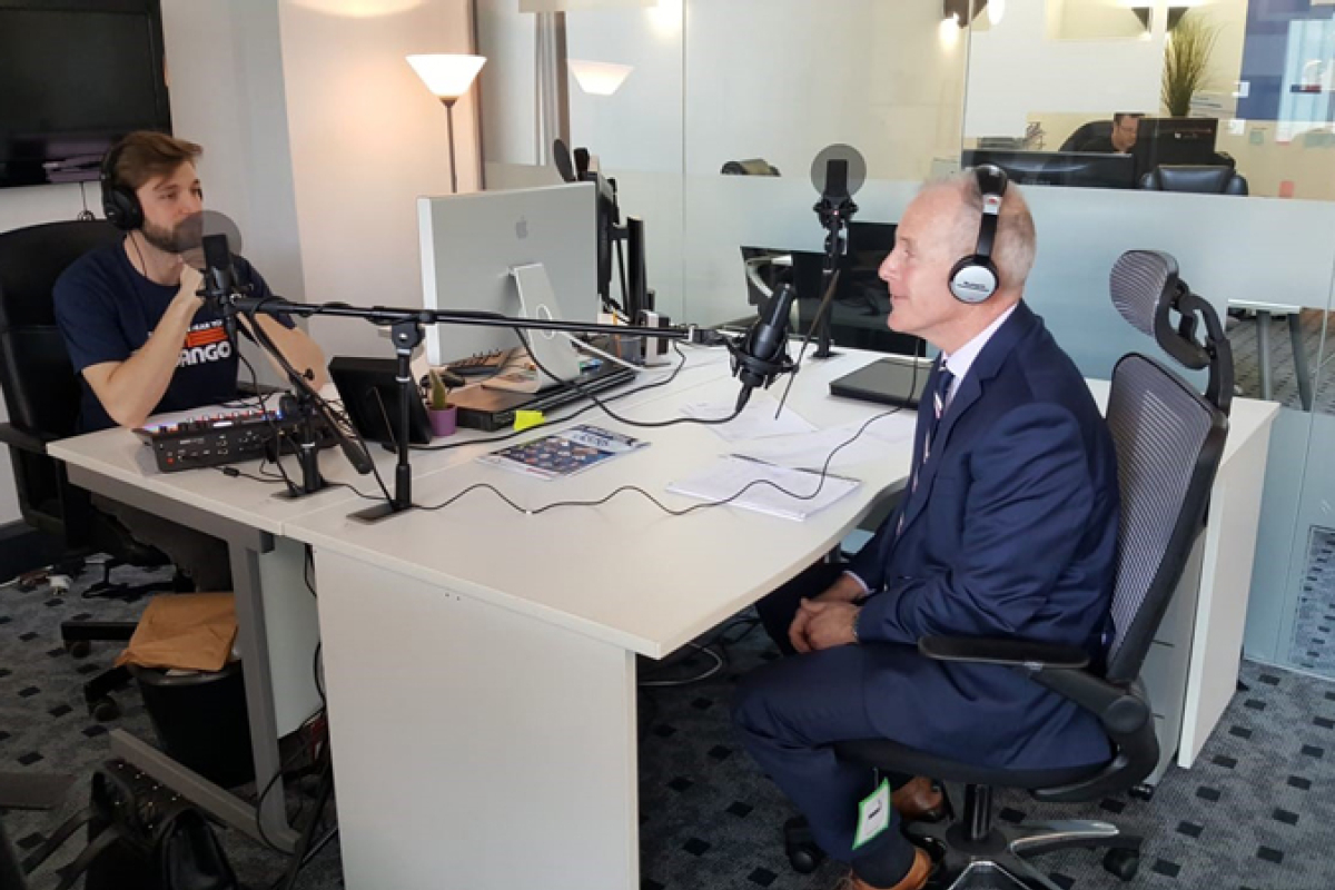 Andrew West podcast on business rates with Business News Wales