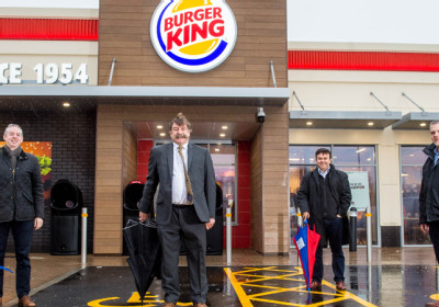 Burger King drive-thru Cross Hands, Cooke & Arkwright