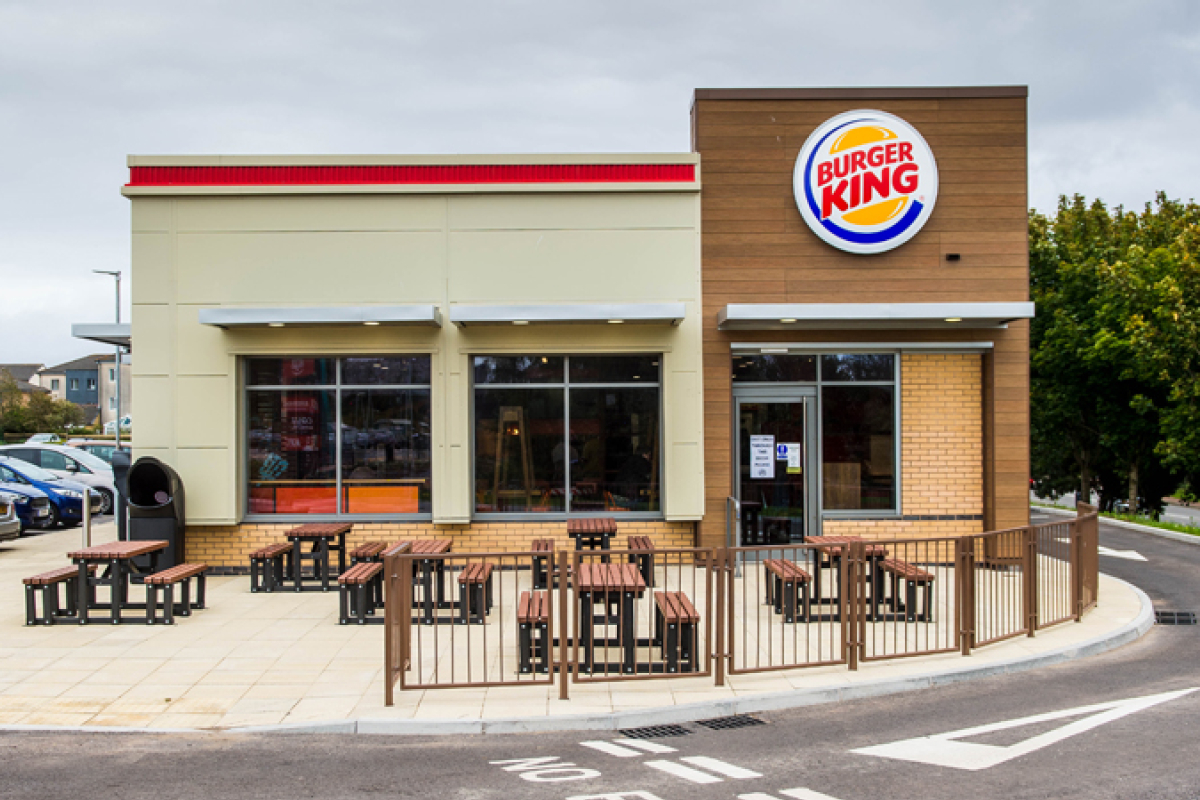 Burger King drive-thru Barry, Cooke & Arkwright