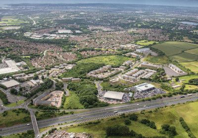 Copse Walk aerial
