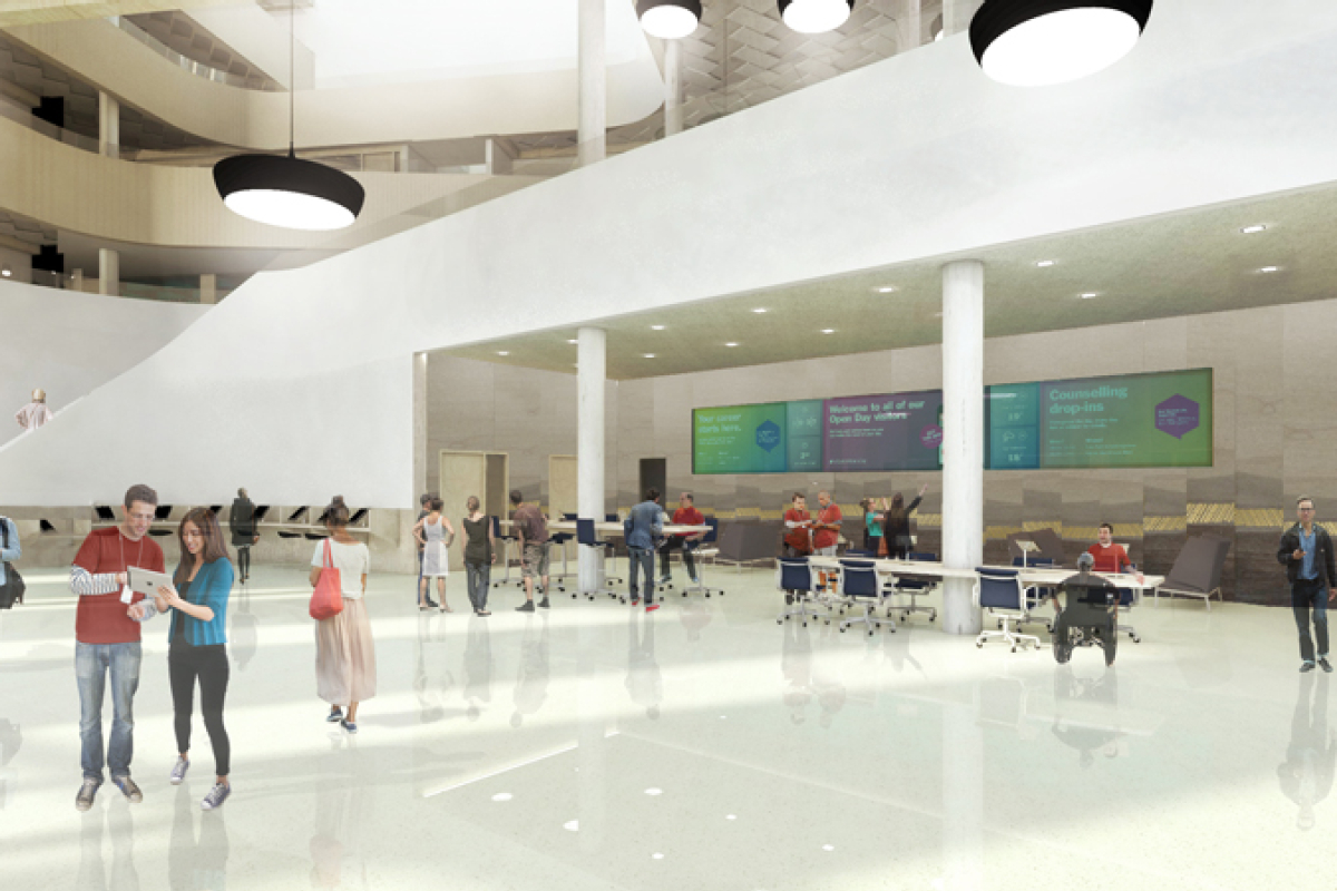 Cardiff University Centre for Student Life, Cooke & Arkwright to market retail units Image 4