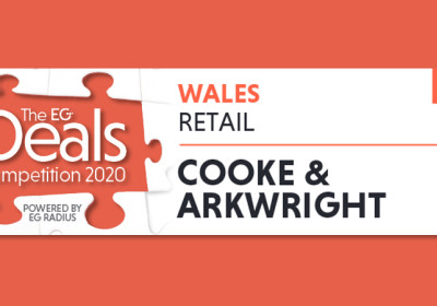 Cooke & Arkwright most active agent in Wales in 2020 - award from EGi