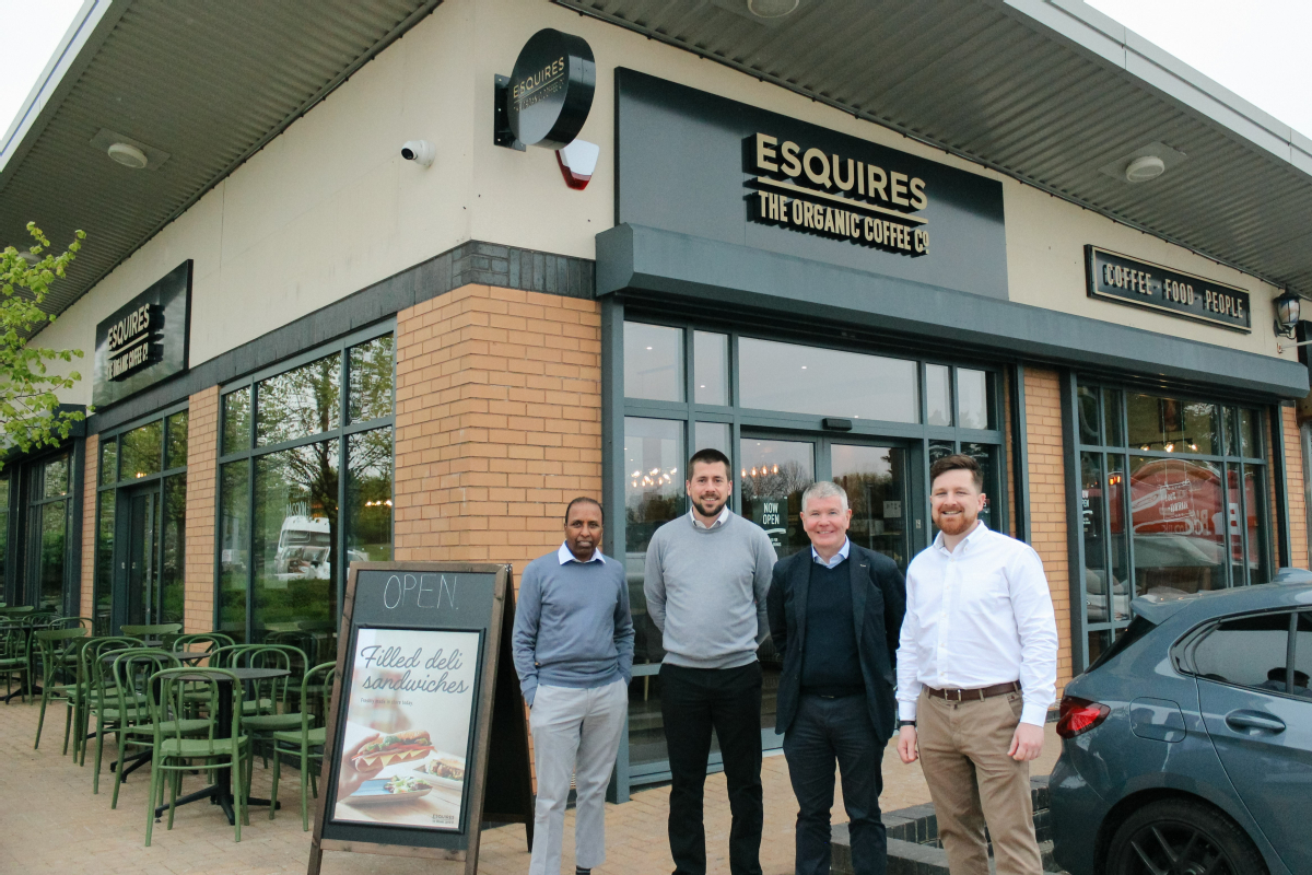 esquires coffee, cooke & arkwright, chartered surveyors, retail property 