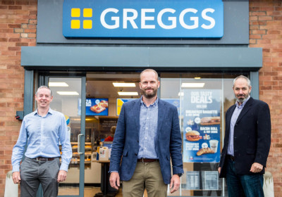 Greggs opens new store in Pant Industrial Estate, Methyr Tydfil, acquired by Cooke & Arkwright