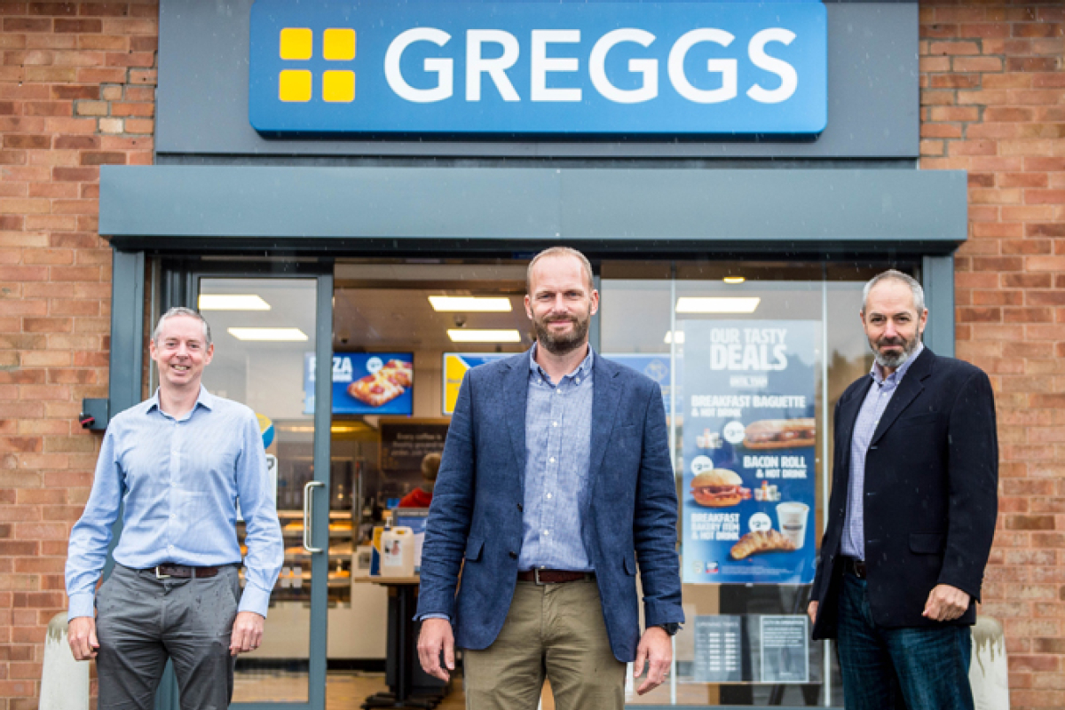 Greggs opens new store in Pant Industrial Estate, Methyr Tydfil, acquired by Cooke & Arkwright