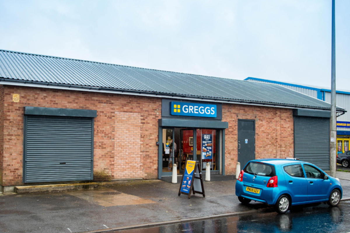 Greggs opens new store in Pant Industrial Estate, Methyr Tydfil, acquired by Cooke & Arkwright