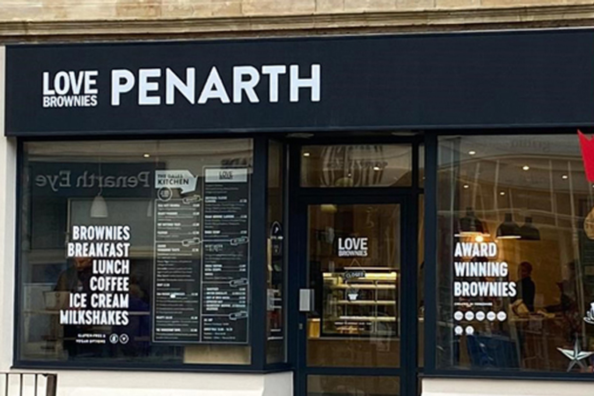 Love Brownies opens in Penarth in unit let by Cooke & Arkwright