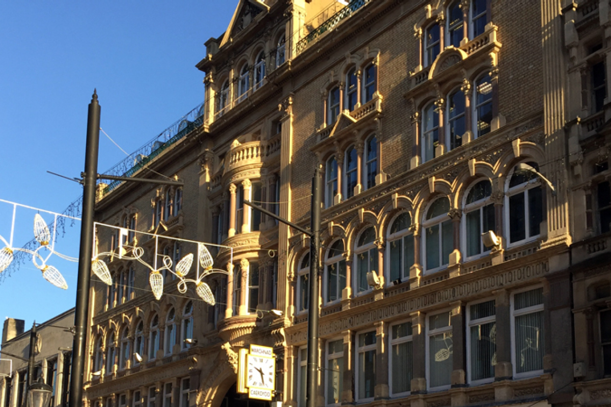 Market Buildings Cardiff for sale Cooke & Arkwright