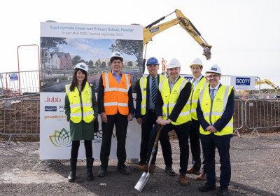 Plasdwr Ground Breaking