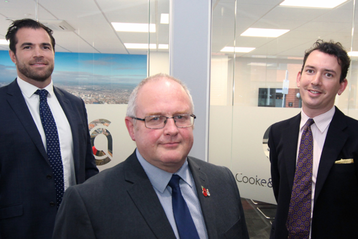 Mark Siddons, Alan Jones and Ed Meyer, Cooke & Arkwright