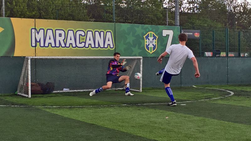 Telereal Trillium 5 a side football Cooke & Arkwright team