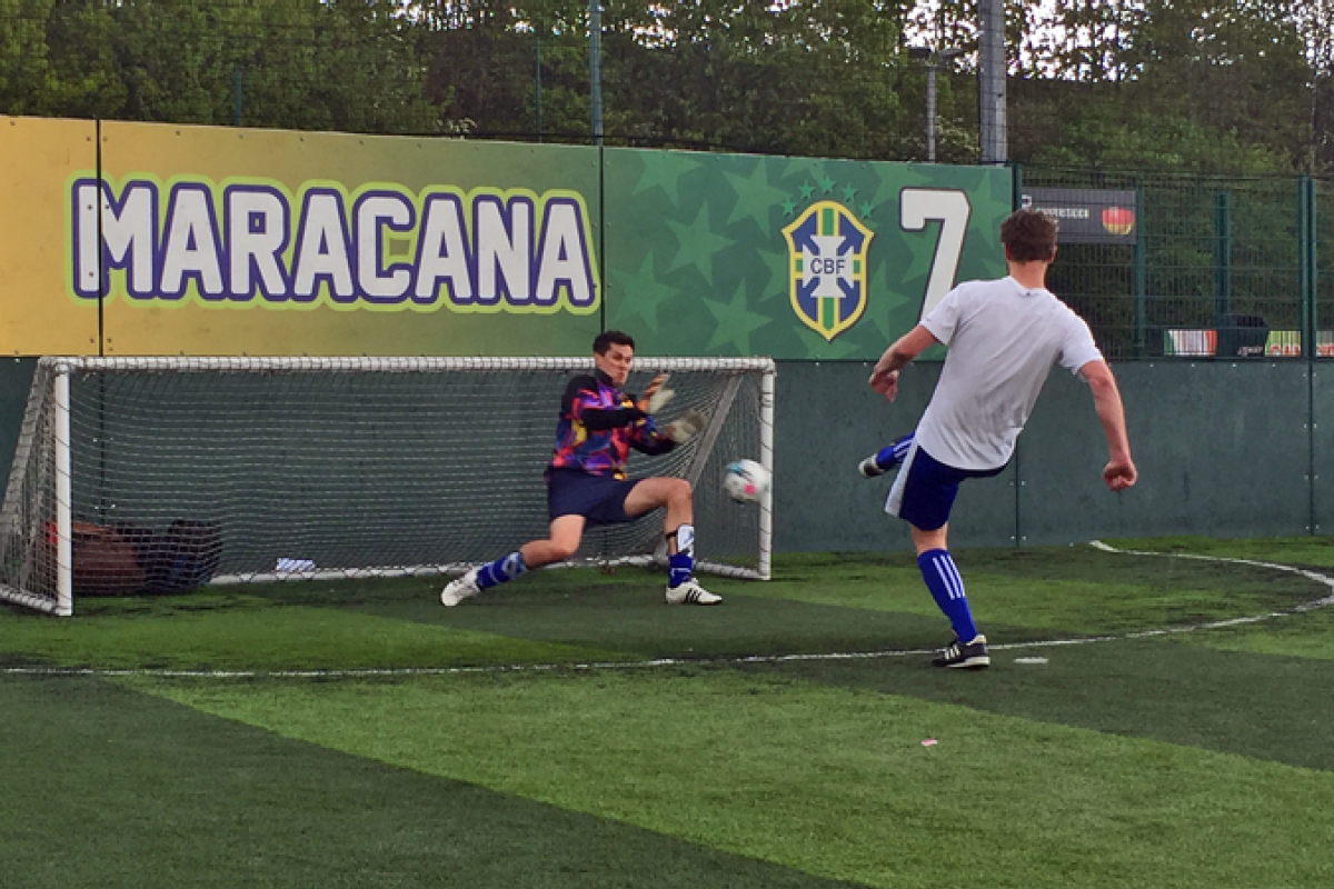 Telereal Trillium 5 a side football Cooke & Arkwright team