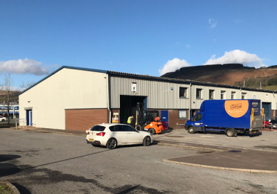 Toolstation unit Aberaman let by Cooke & Arkwright