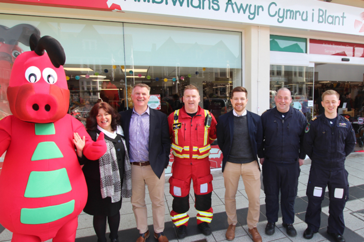 Childrens Wales Air Ambulance shop lands in Cardiff, Cooke & Arkwright
