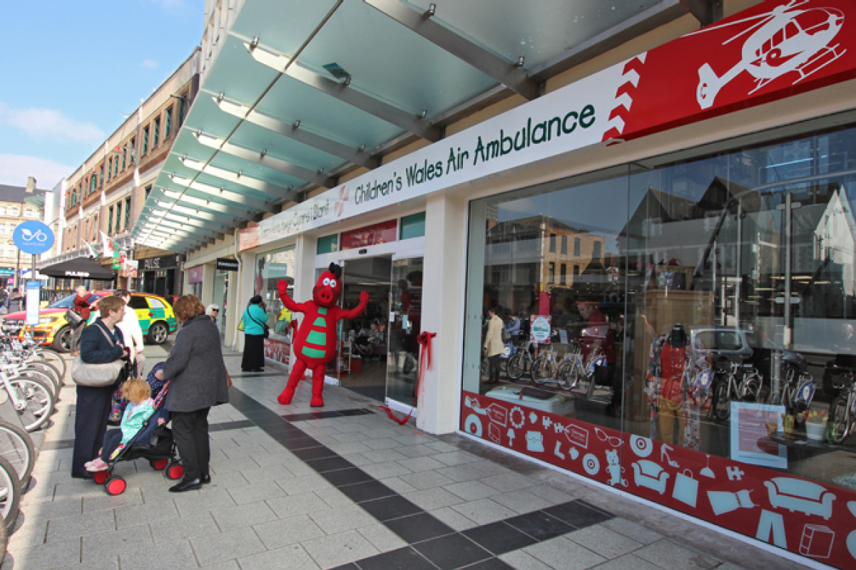Childrens Wales Air Ambulance shop lands in Cardiff, Cooke & Arkwright
