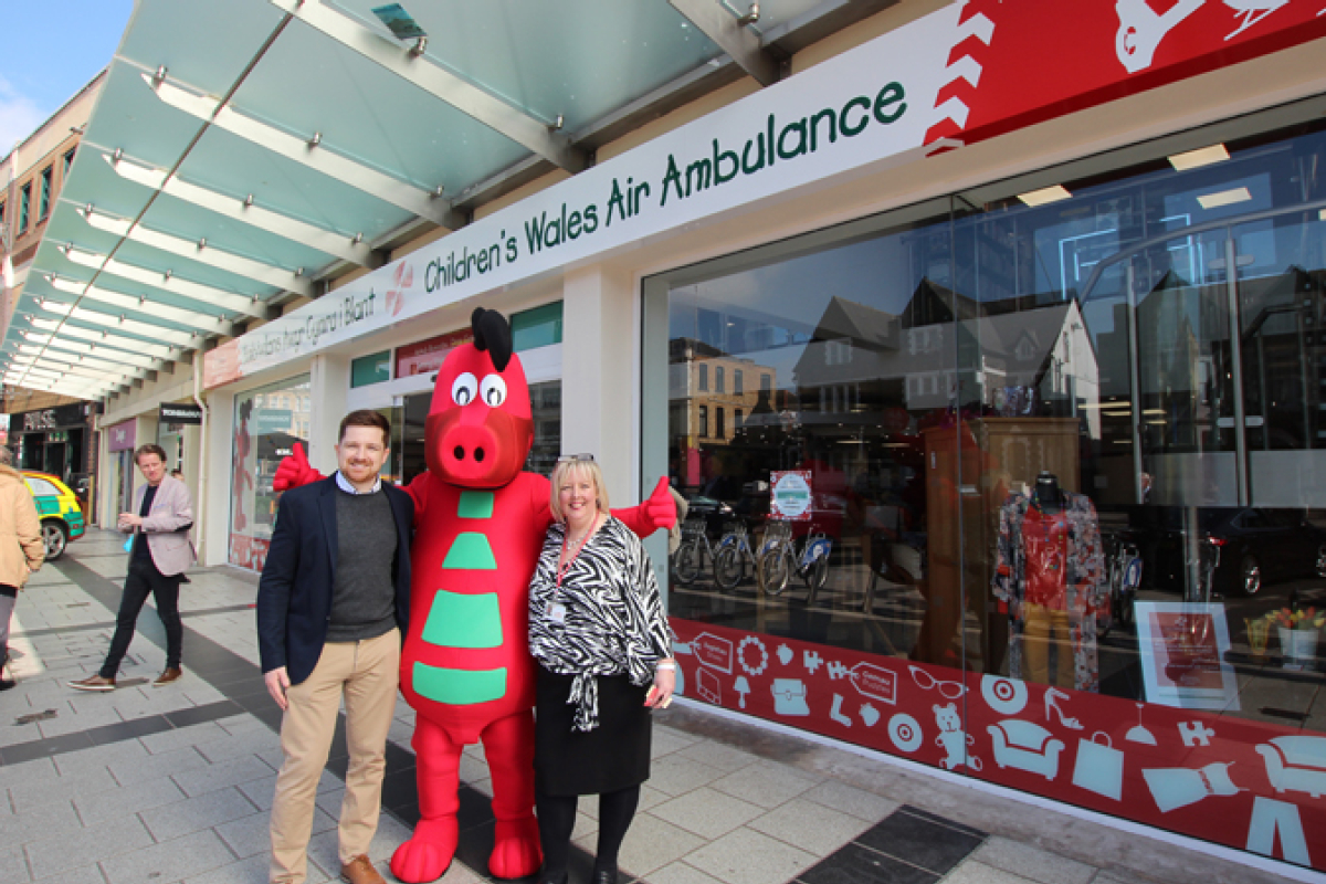 Childrens Wales Air Ambulance shop lands in Cardiff, Cooke & Arkwright
