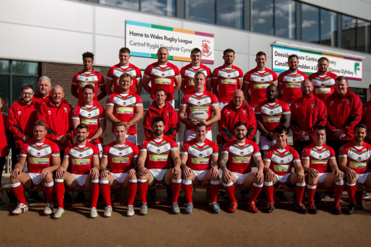 Welsh Squad Wales Rugby League World Cup